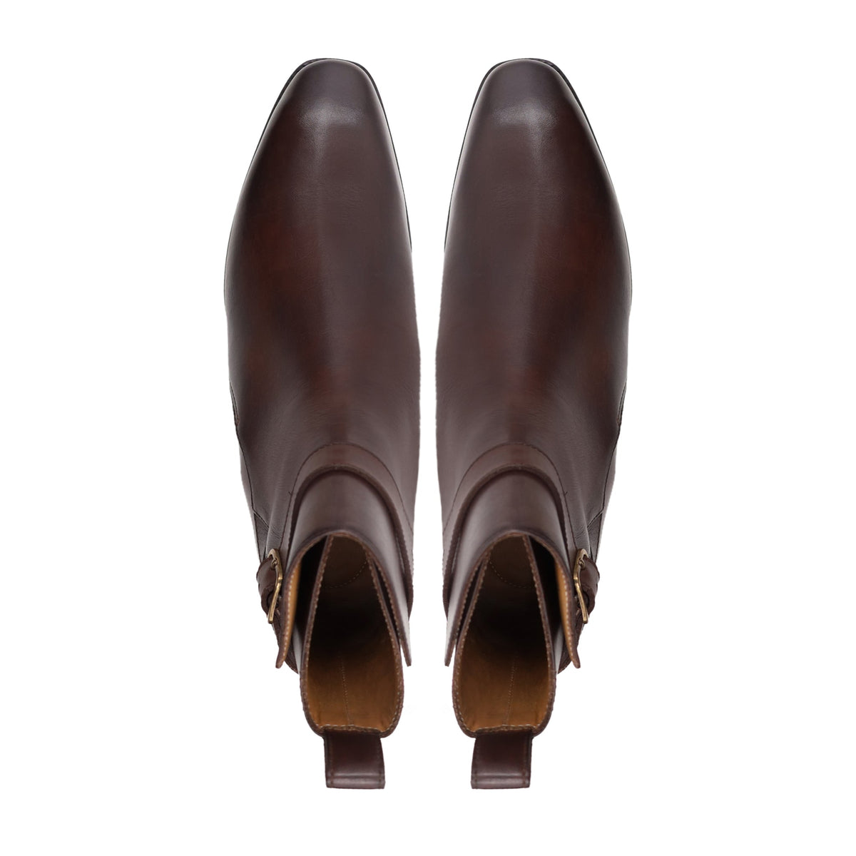 Pomona - Men's Oxblood Patina Calf Leather Jodhpur Boot