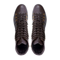 Fontan - Men's Dark Brown Pebble Grain Leather Boot