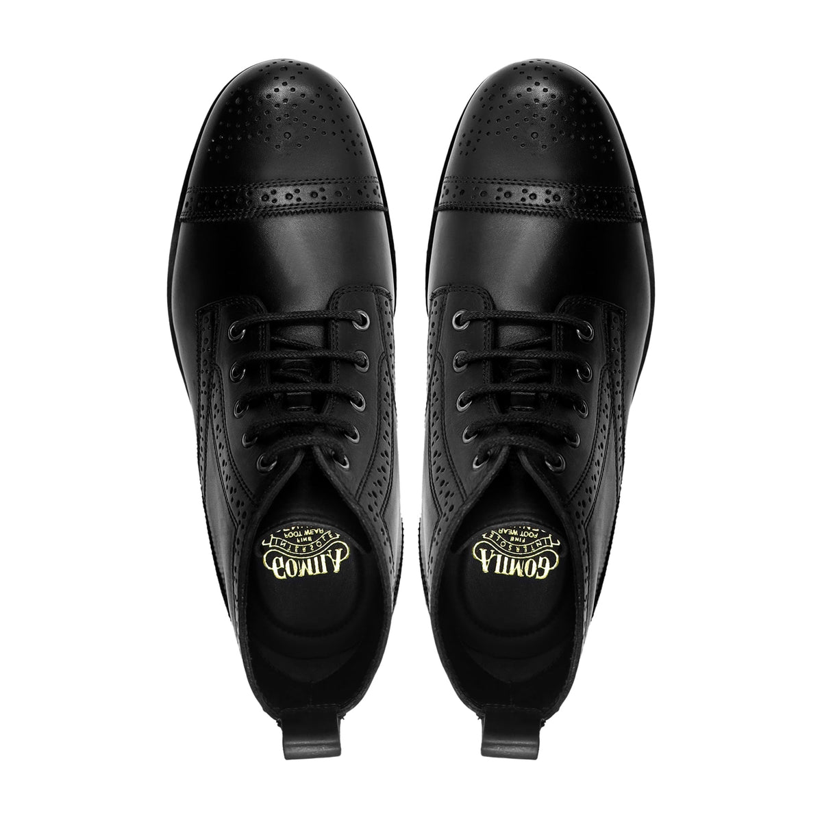 Macon - Men's Black Calf Leather Boot - Goodyear Welted