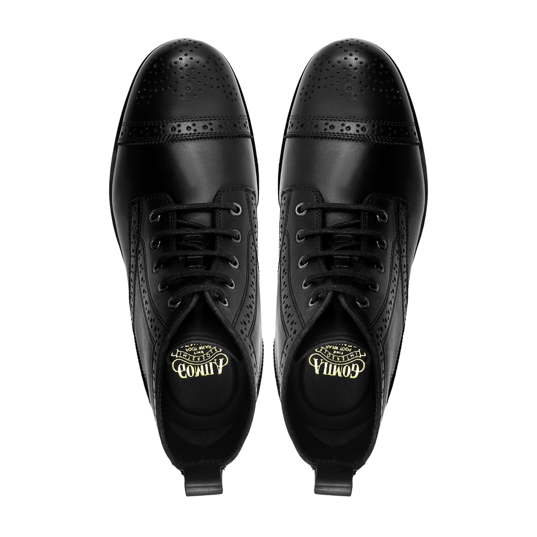 Macon - Men's Black Calf Leather Boot - Goodyear Welted