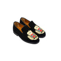 Rovio - Kid's Black Kid Suede Loafer (5-12 Year's Old)
