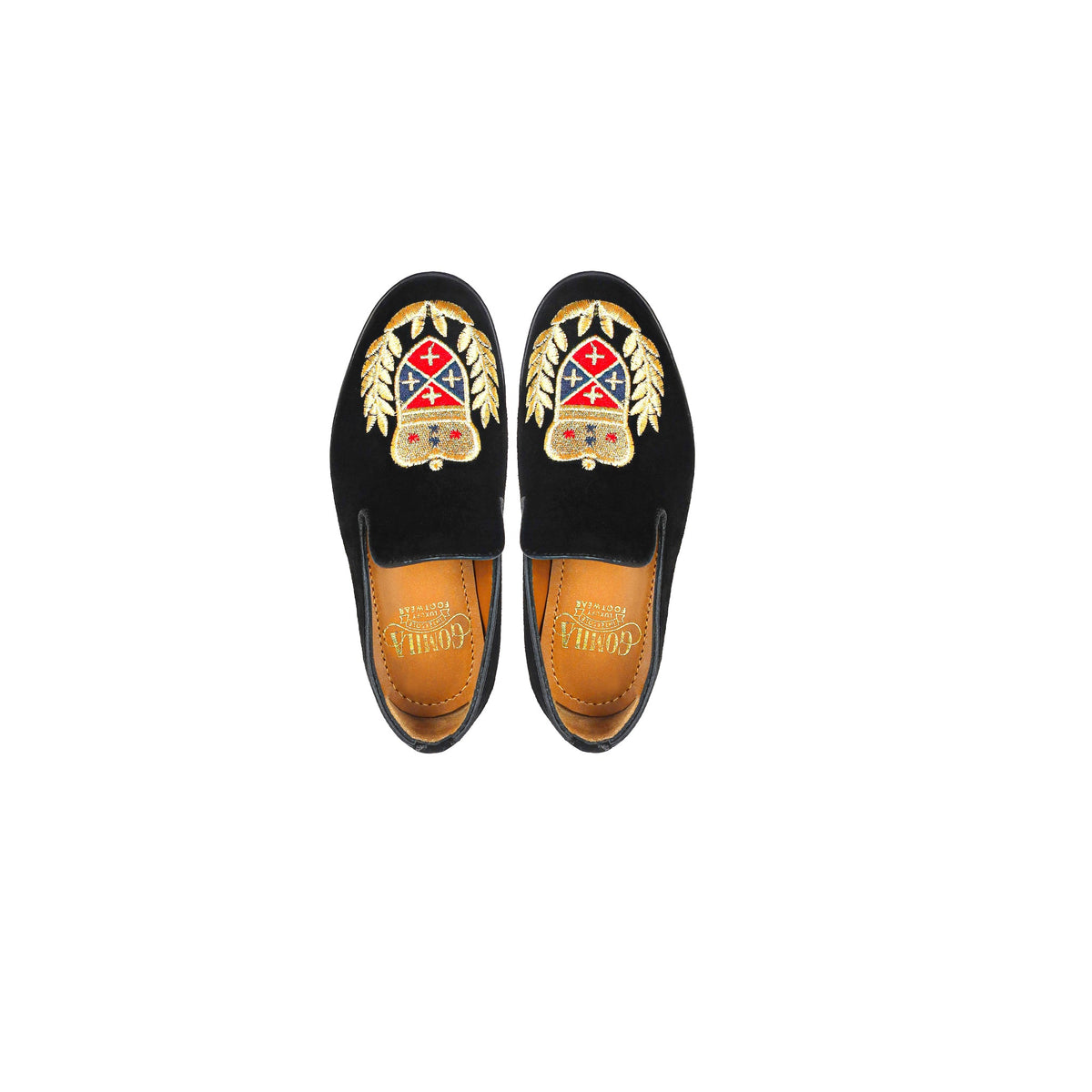 Rovio - Kid's Black Kid Suede Loafer (5-12 Year's Old)
