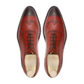 Shish - Men's Burnished Oxblood Calf Leather Oxford Shoe - Goodyear Welted
