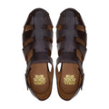 Rahma - Men's Brown Calf Leather Sandal