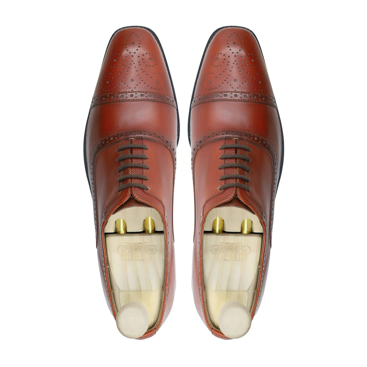 Thim - Men's Brown Calf Leather Oxford Shoe