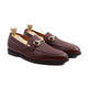 Benito - Men's Oxblood Pebble Grain Leather Loafer