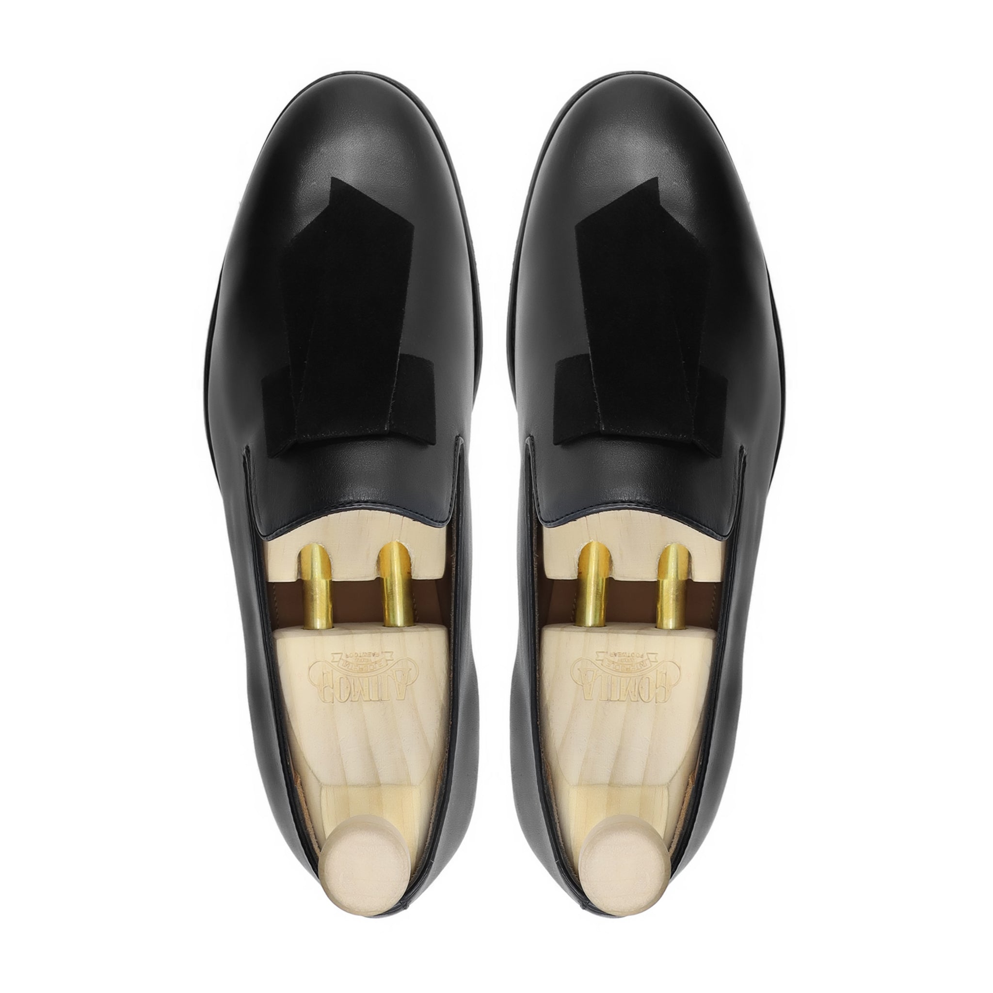 Warren - Men's Black Calf Leather Loafer