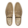 Huston - Men's Camel Kid Suede Loafer