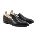 Guazro - Men's Black Calf Leather Loafer