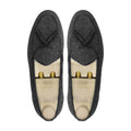 Scandix - Men's Black and Gray Tweed Loafer