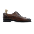 Dubnix - Men's Wooden Brown Calf Leather Oxford Shoe - Goodyear Welted
