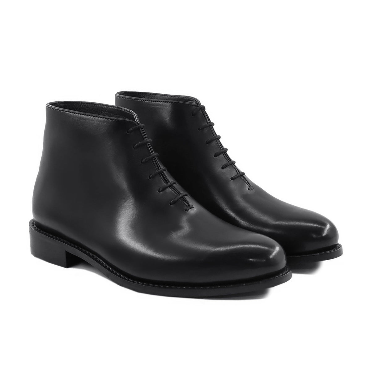Yaling - Men's Black Calf Leather Chukka Boot - Goodyear Welted