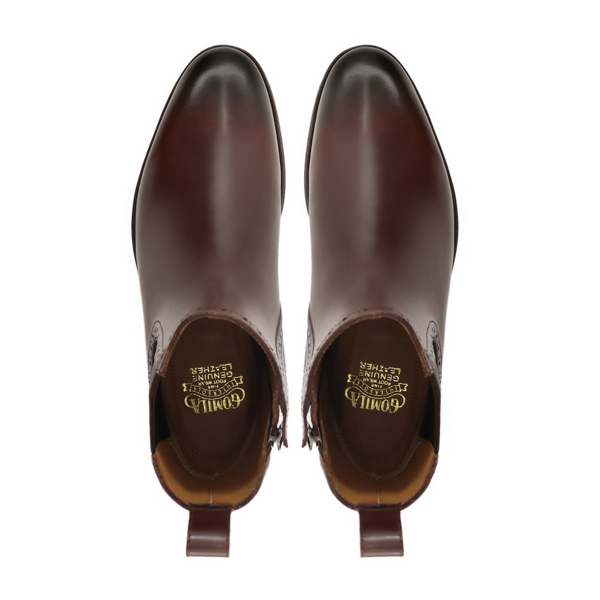 Ezekiel - Men's Dark Brown Calf Leather Chelsea Boot