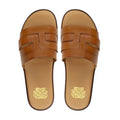 Caswell - Men's Tan Calf Leather Slipper