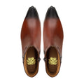 Mabel - Men's Burnished Brown Calf Leather Chelsea Boot