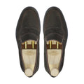 Gothenburg - Men's Dark Brown Kid Suede Loafer