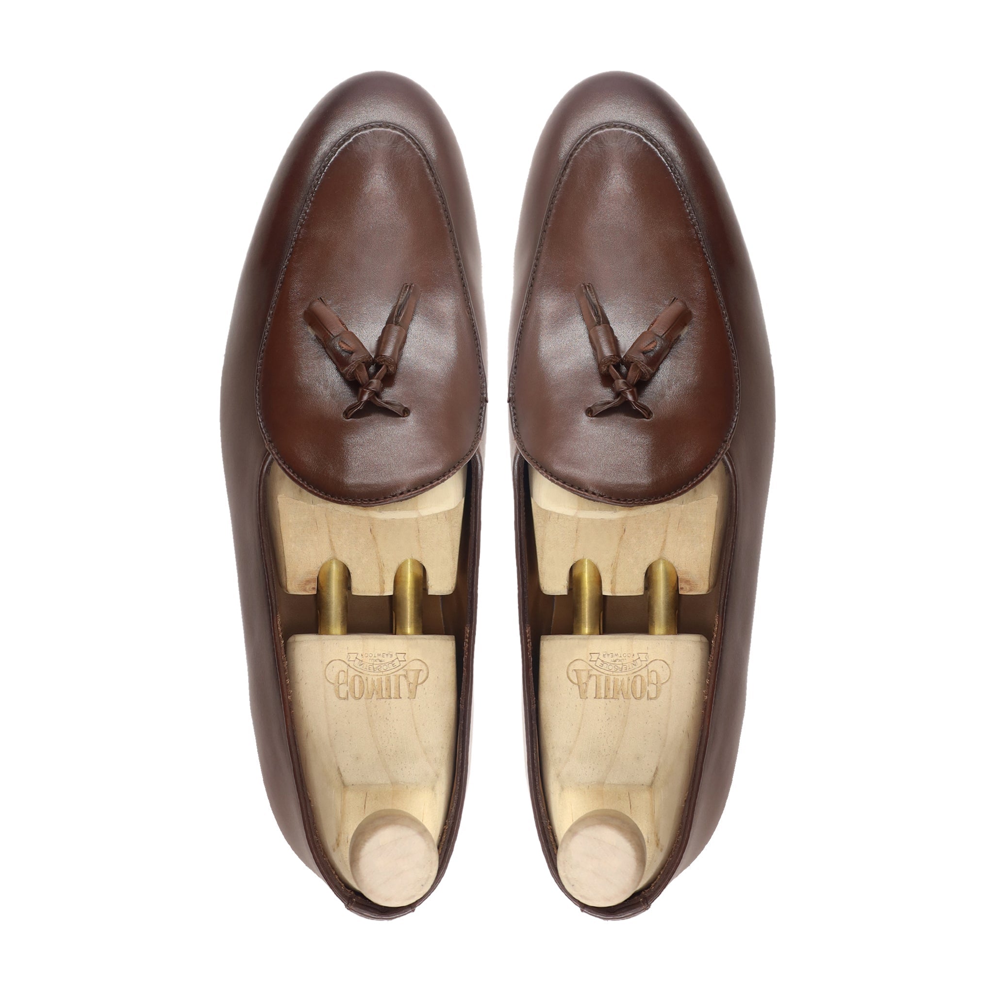 Mahlon - Men's Brown Calf Leather Loafer