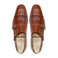 Umea - Men's Tan Calf Leather Double Monkstrap