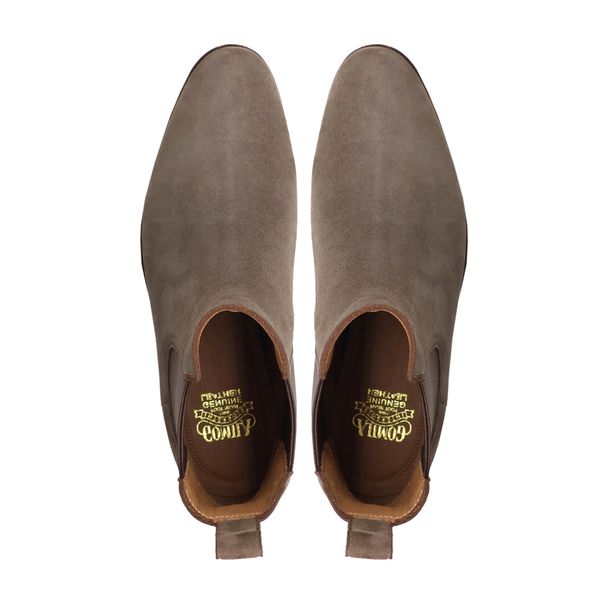Bochum - Men's Light Brown Kid Suede Chelsea Boot