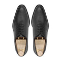 Luja - Men's Black Pebble Grain Wholecut Shoe