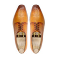 Ormoz - Men's Burnished Tan Calf Leather Derby Shoe