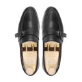 Tonbric - Men's Black Pebble Grain Leather Loafer