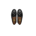 Pedro - Kid's Black Calf Leather and Kid Suede Loafer (5-12 Year's Old)