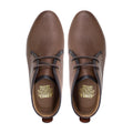 Loke - Men's Brown Pebble Grain Chukka Boot