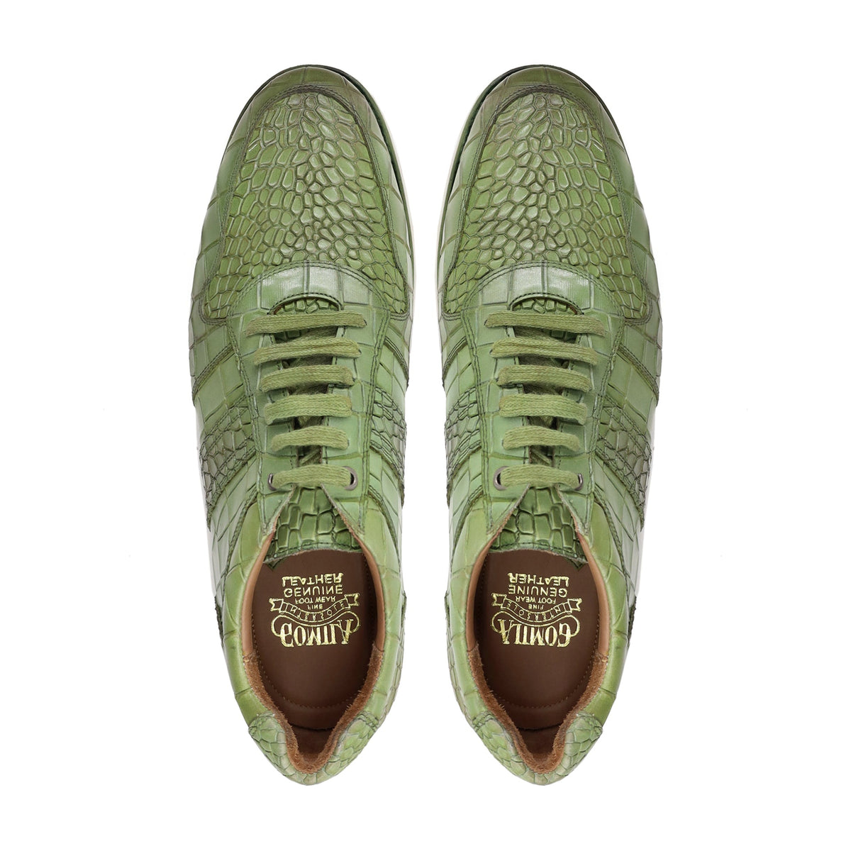 Rattenberg - Men's Green Calf Leather Jogger