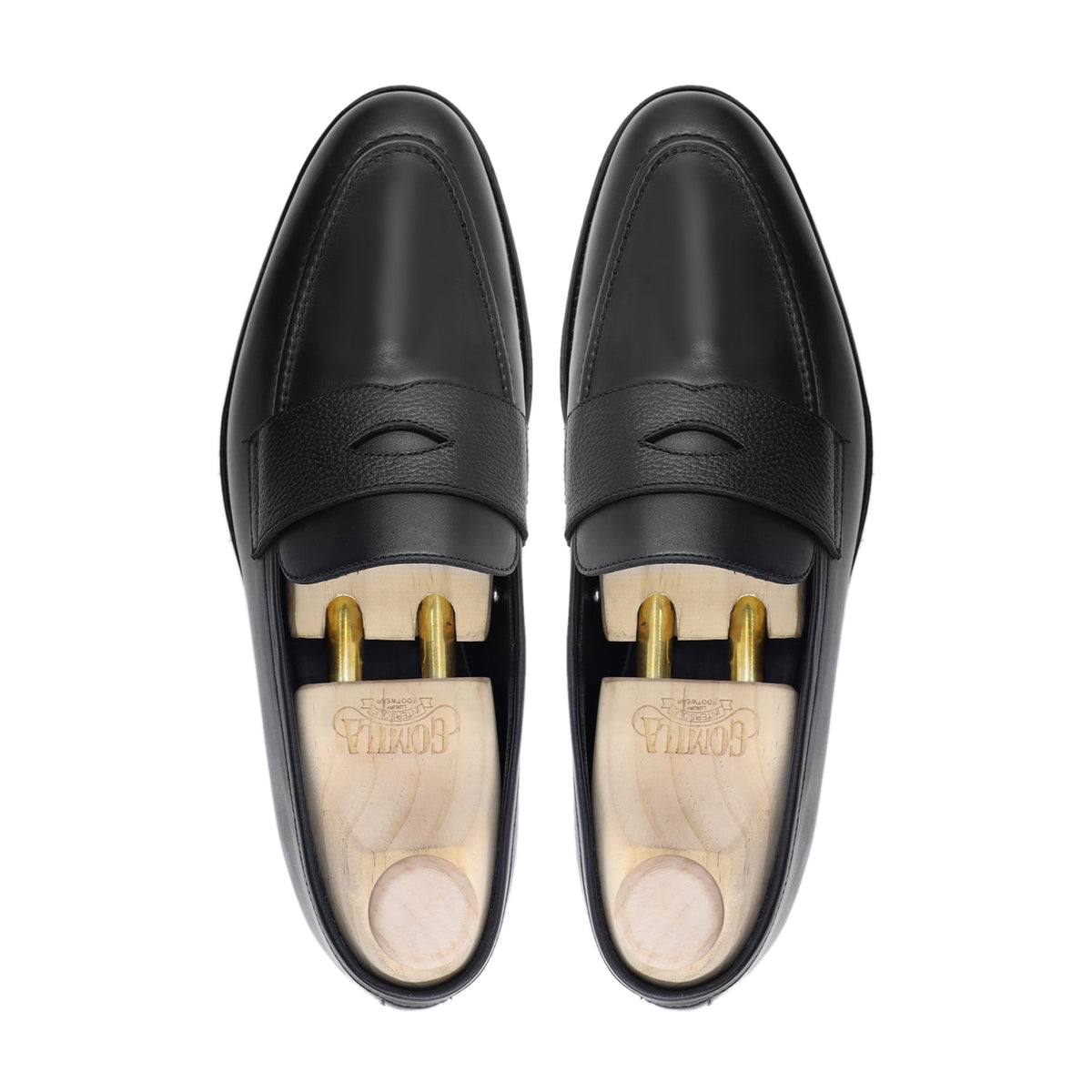 Gokmen - Men's Black Calf Leather Loafer