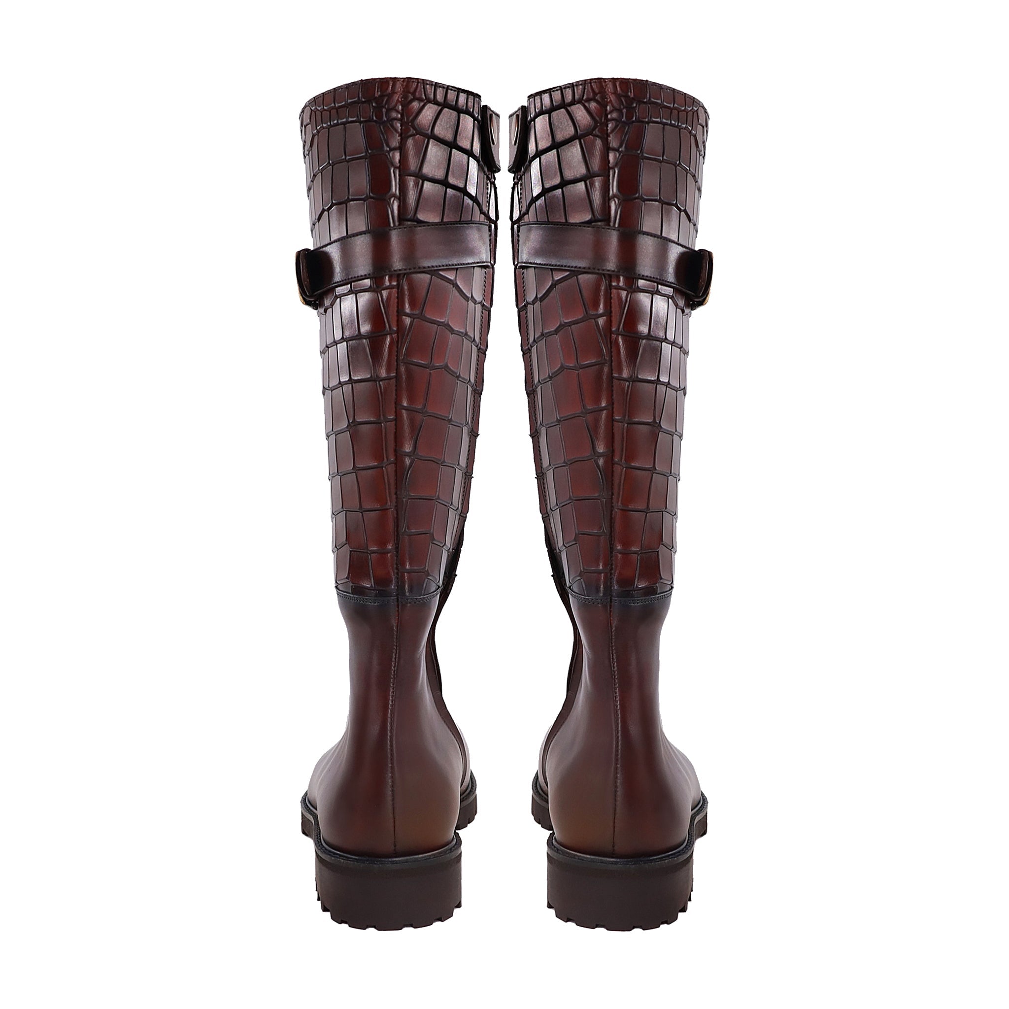 Benedi - Men's Oxblood Calf Leather Boot