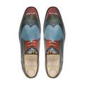 Walter - Men's Mulitcolor Calf Leather Derby Shoe