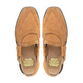 Ryosuke - Men's Tan Kid Suede Sandal