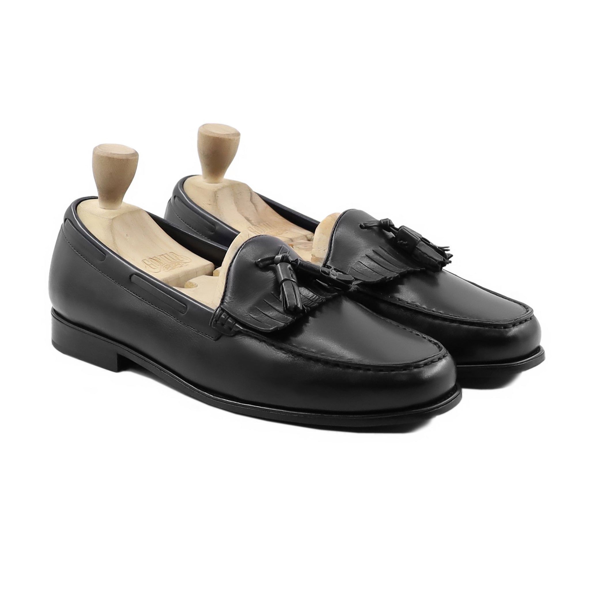 Tsubasa - Men's Black Calf Leather Loafer
