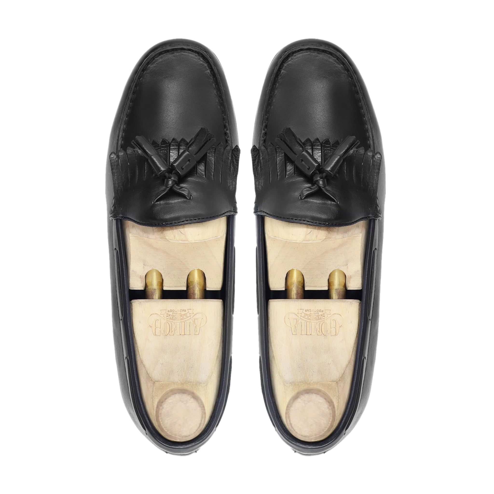 Tsubasa - Men's Black Calf Leather Loafer
