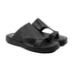 Tatsuya - Men's Black Calf Leather Slipper