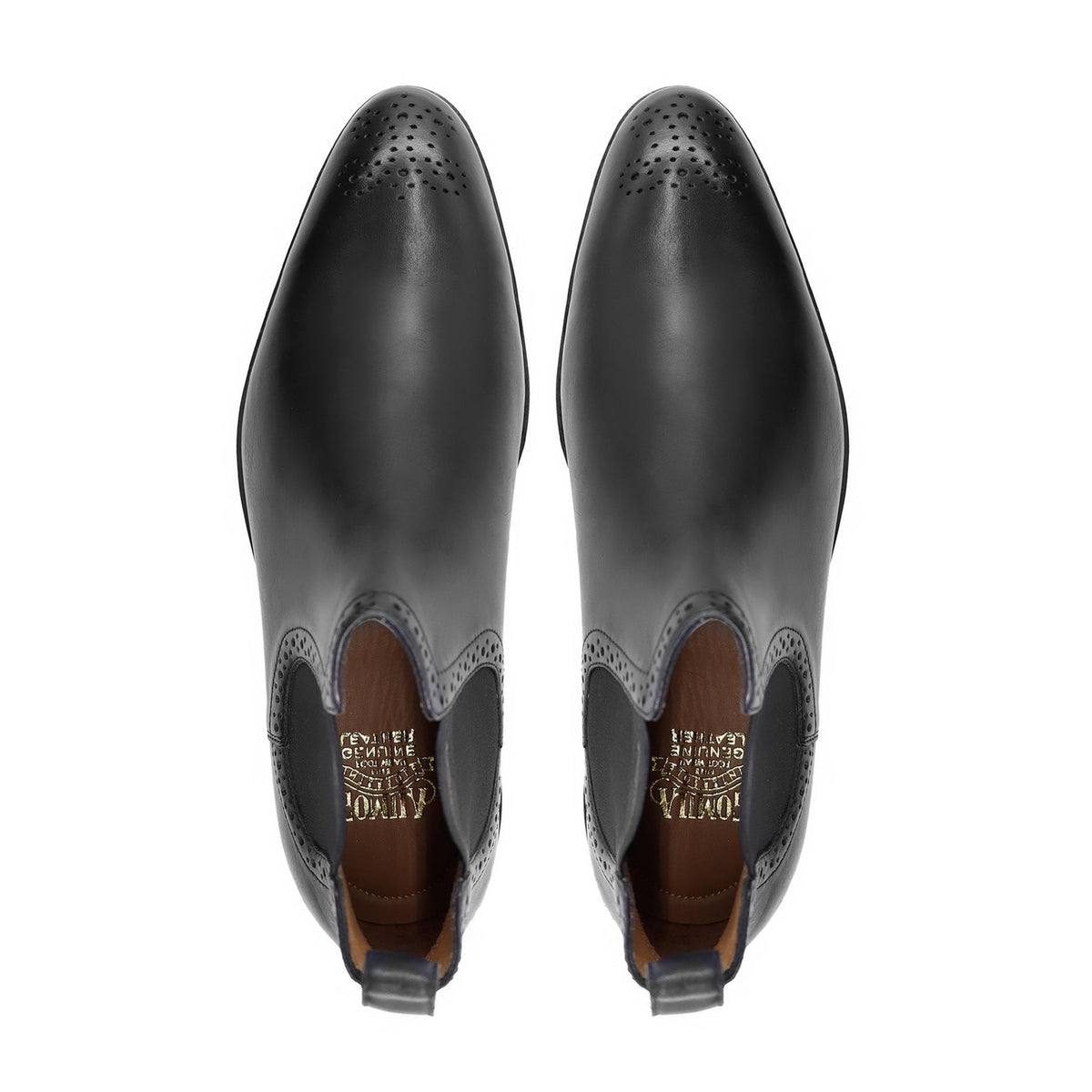 Yukihiro - Men's Men's Black Calf Leather Chelsea Boot - Goodyear Welted