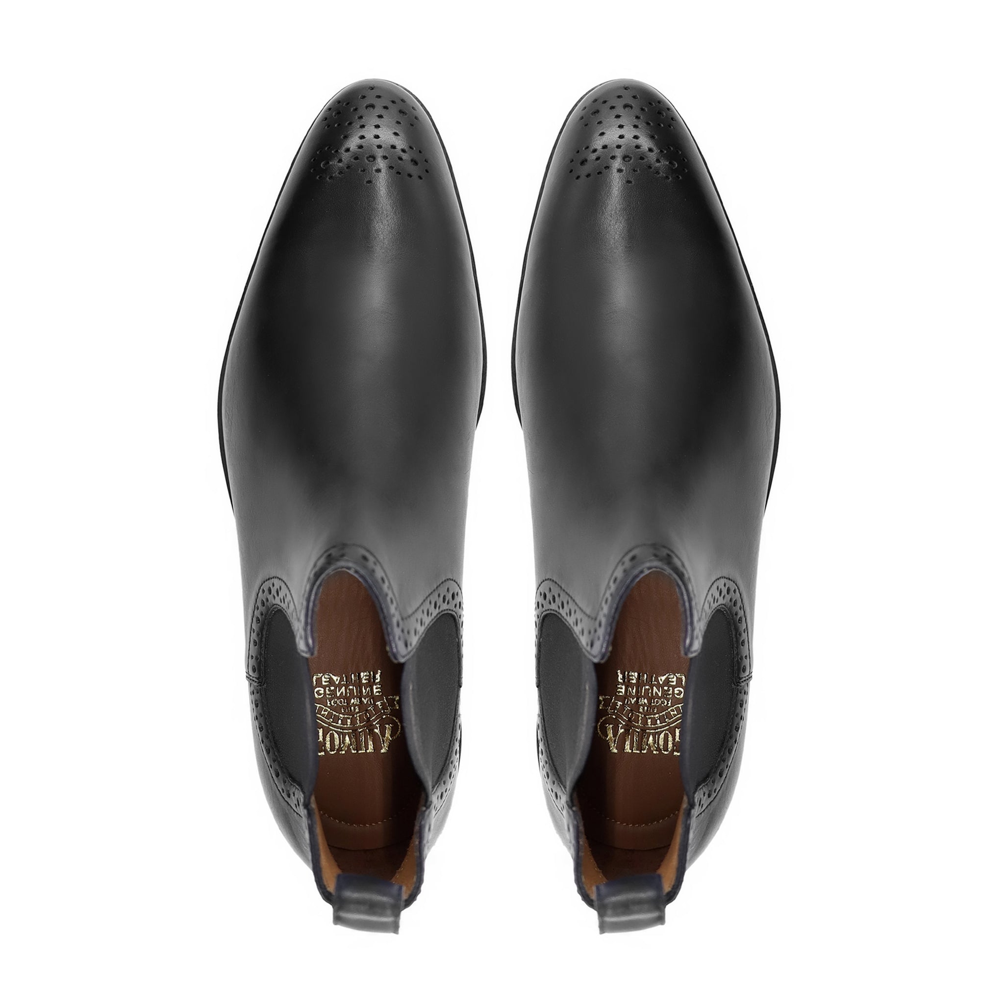 Yukihiro - Men's Men's Black Calf Leather Chelsea Boot - Goodyear Welted