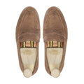 Harlyn - Men's Brown Kid Suede Loafer