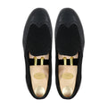 Kinson - Men's Black Mesh and Calf Leather Loafer
