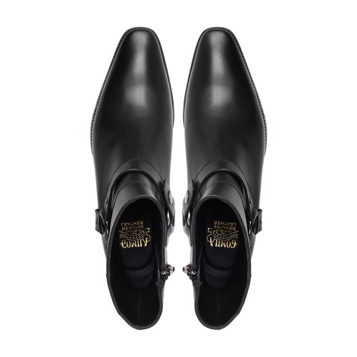 Grayson - Men's Black Calf Leather Jodhpur Boot