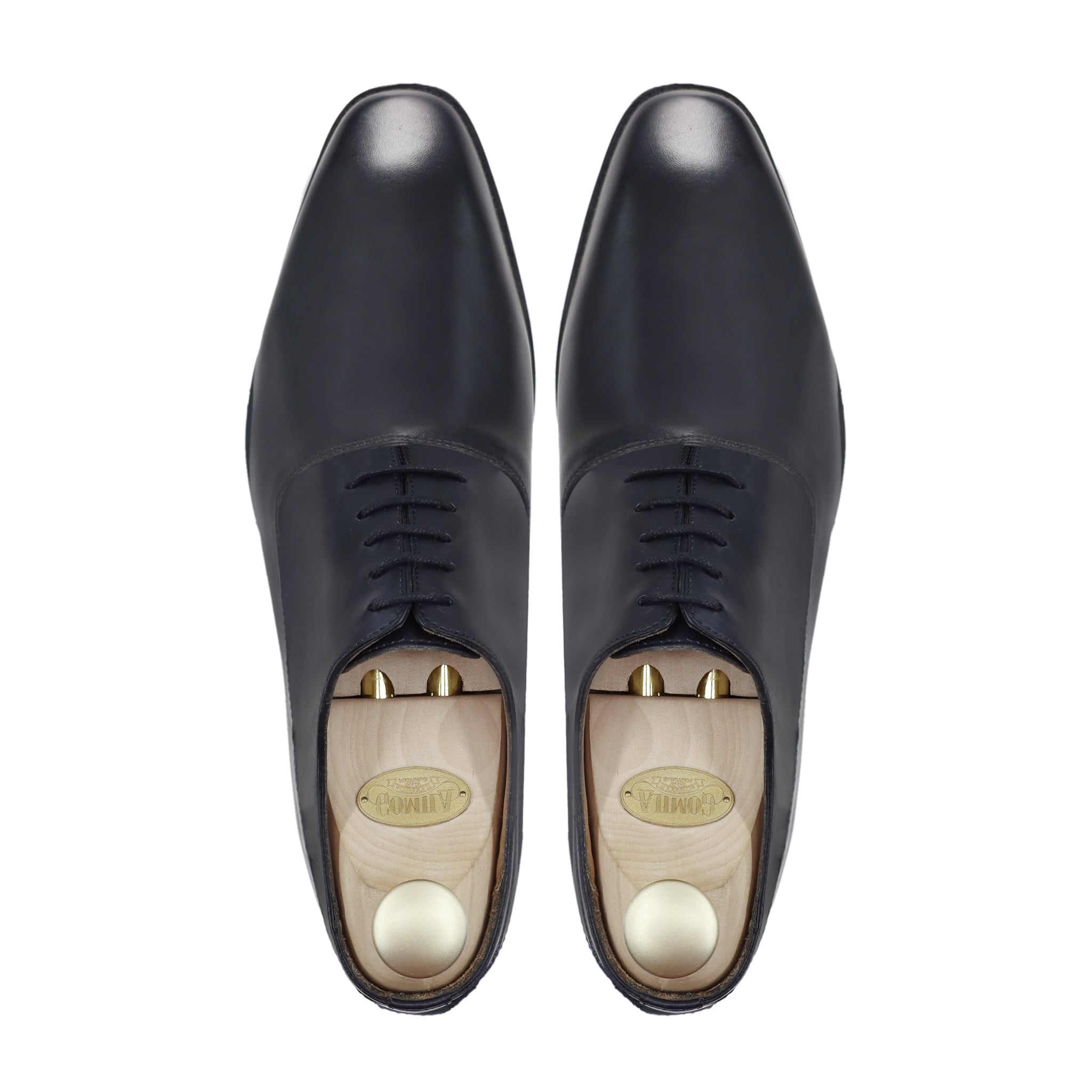 Roger - Men's Black Calf Leather Oxford Shoe