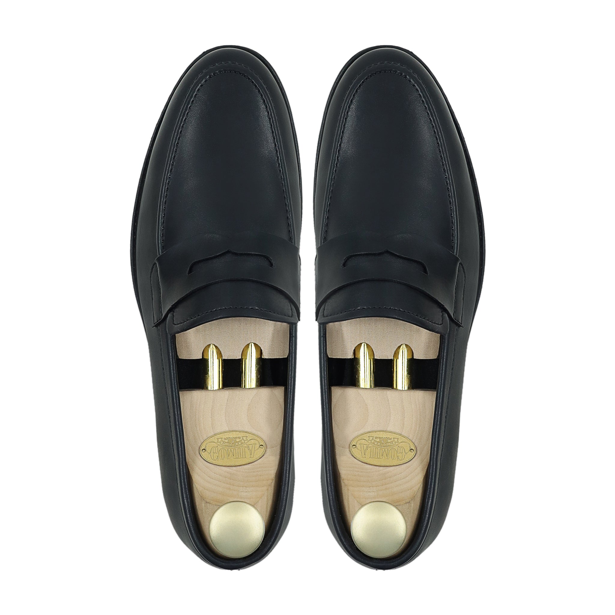 Pecker - Men's Black Calf Leather Loafer