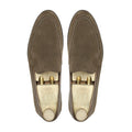 Tehya - Men's Light Brown Kid Suede Loafer