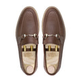 Woodson - Men's Brown Pebble Grain Loafer