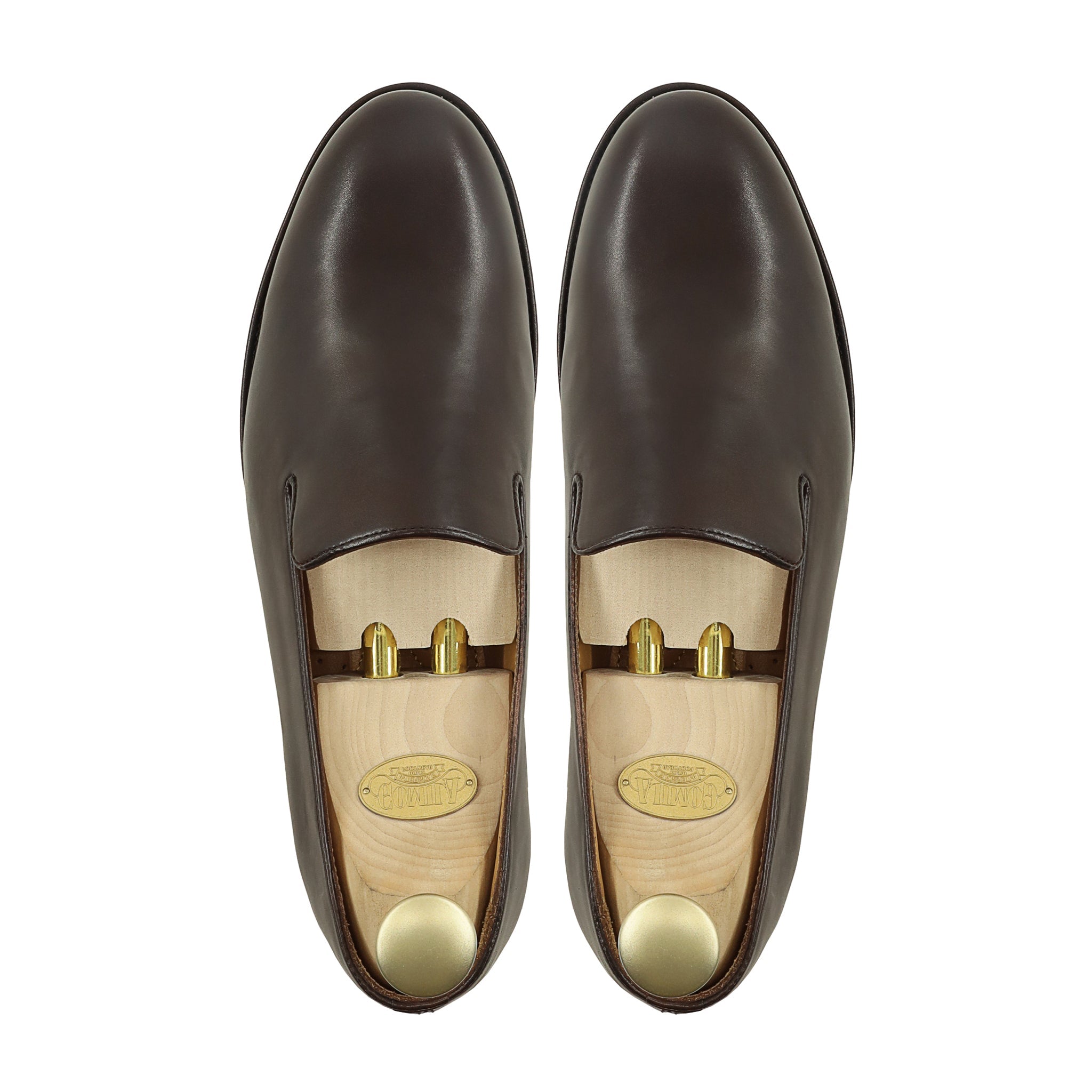 Trunk - Men's Dark Brown Calf Leather Loafer
