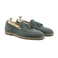 Palmer - Men's Charcoal Gray Kid Suede Loafer