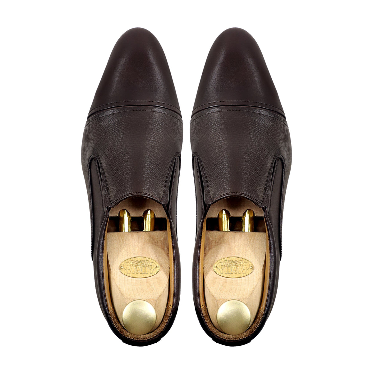 Spear - Men's Dark Brown Calf Leather Loafer