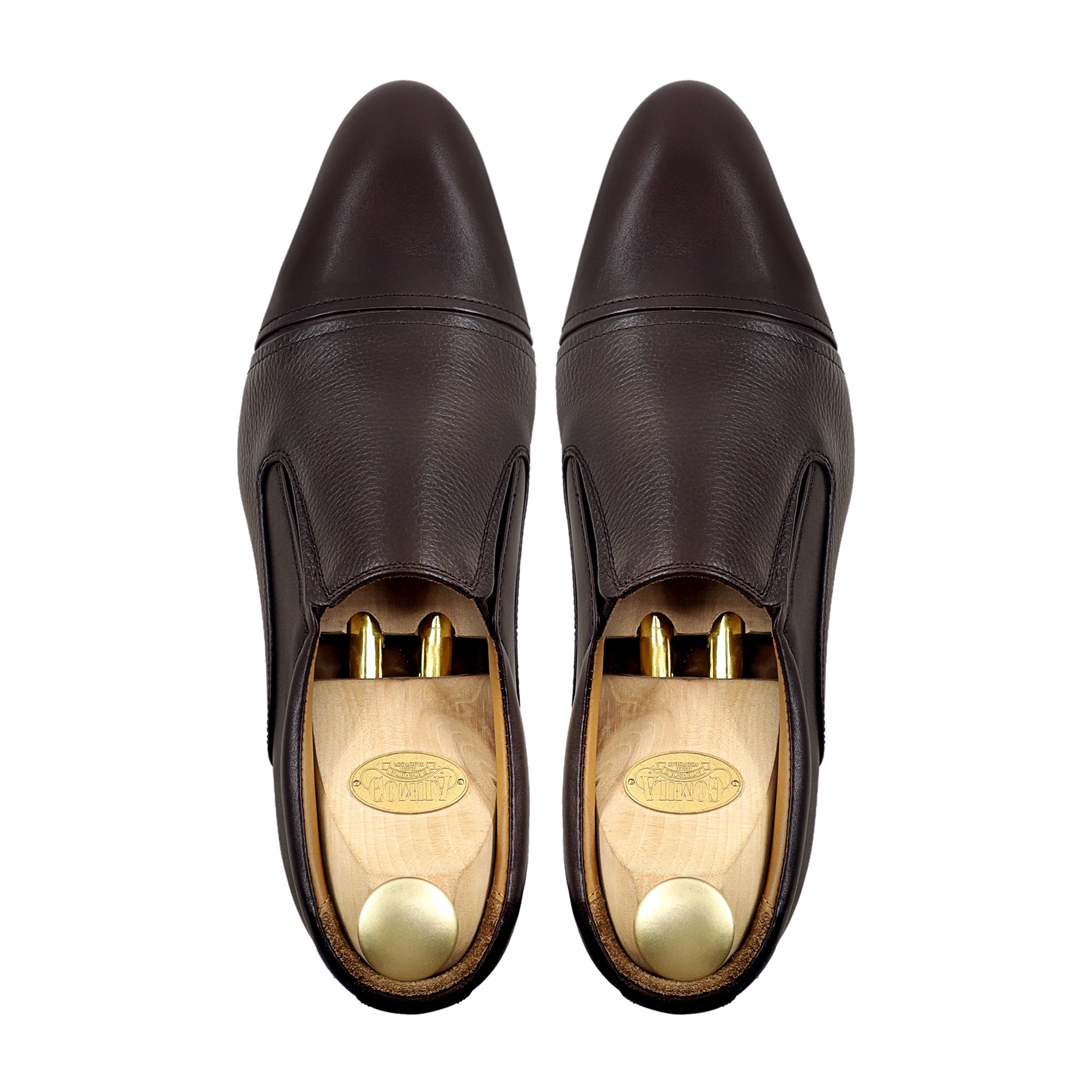 Spear - Men's Dark Brown Calf Leather Loafer