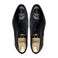 Fukiya - Men's Black Box Leather High Shine Oxford Shoe